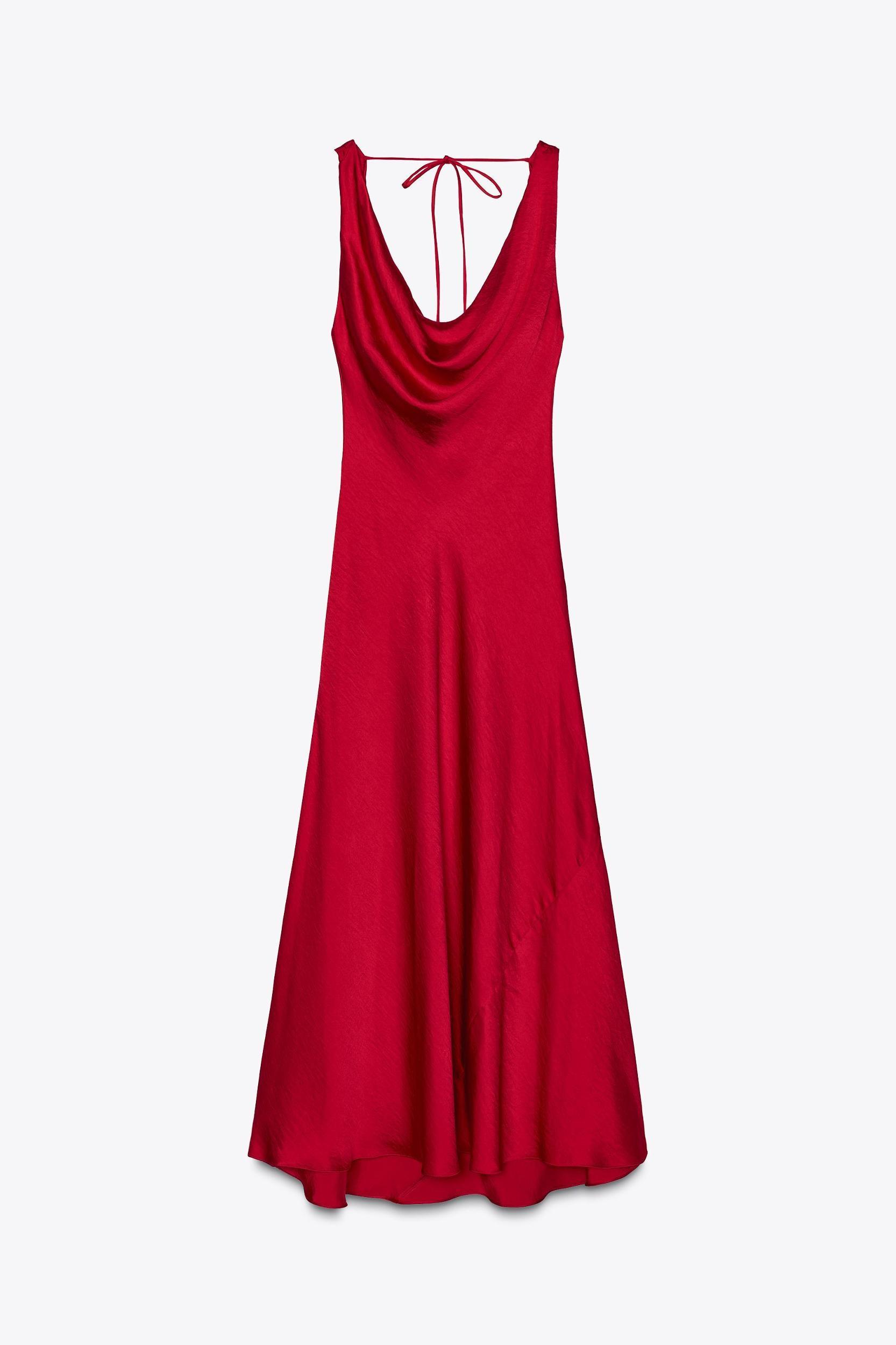 ZW COLLECTION SATIN LONG DRESS Product Image