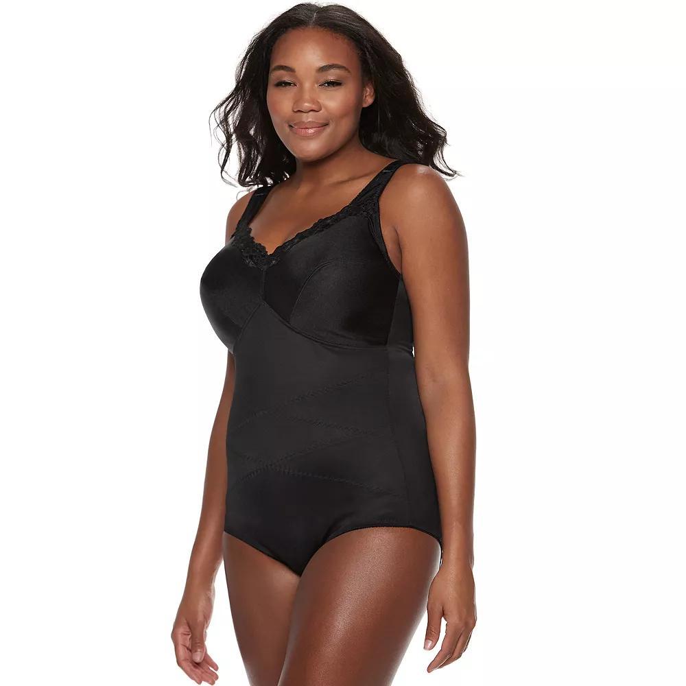 Plus Size Lunaire Firm Control Body Briefer 3450KX, Women's, Size: 36 D, Black Product Image