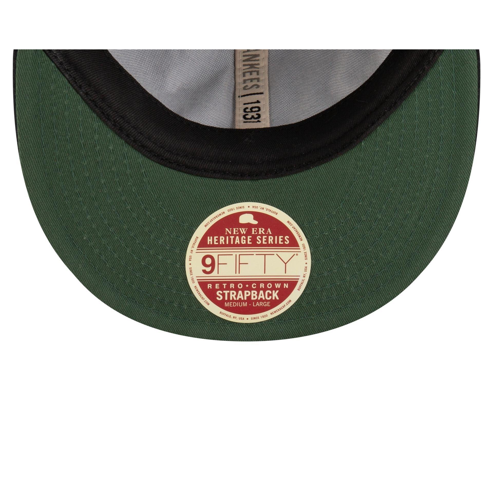 New York Yankees Heritage Series Retro Crown 9FIFTY Strapback Hat Male Product Image