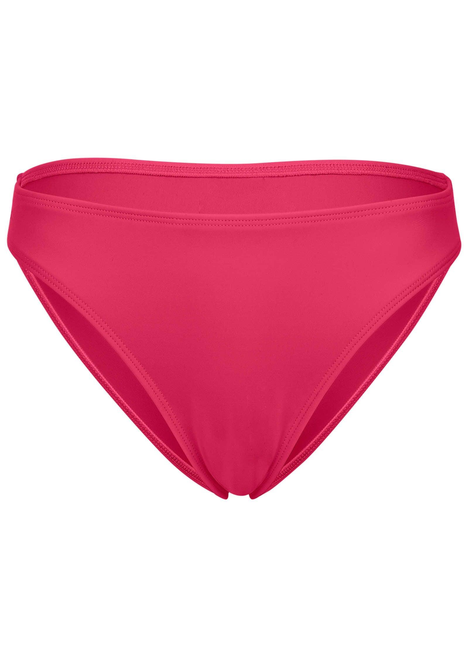 Honolulu Vintage High Leg Bottom - Raspberry Product Image