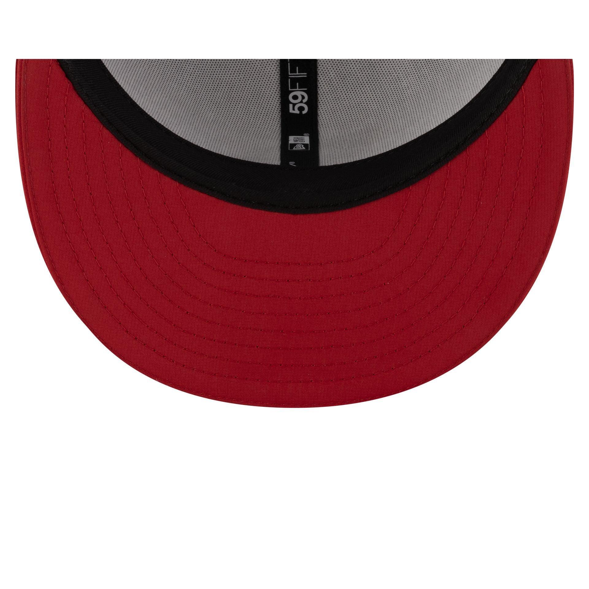 Arizona Diamondbacks Authentic Collection Road Low Profile 59FIFTY Fitted Hat Male Product Image