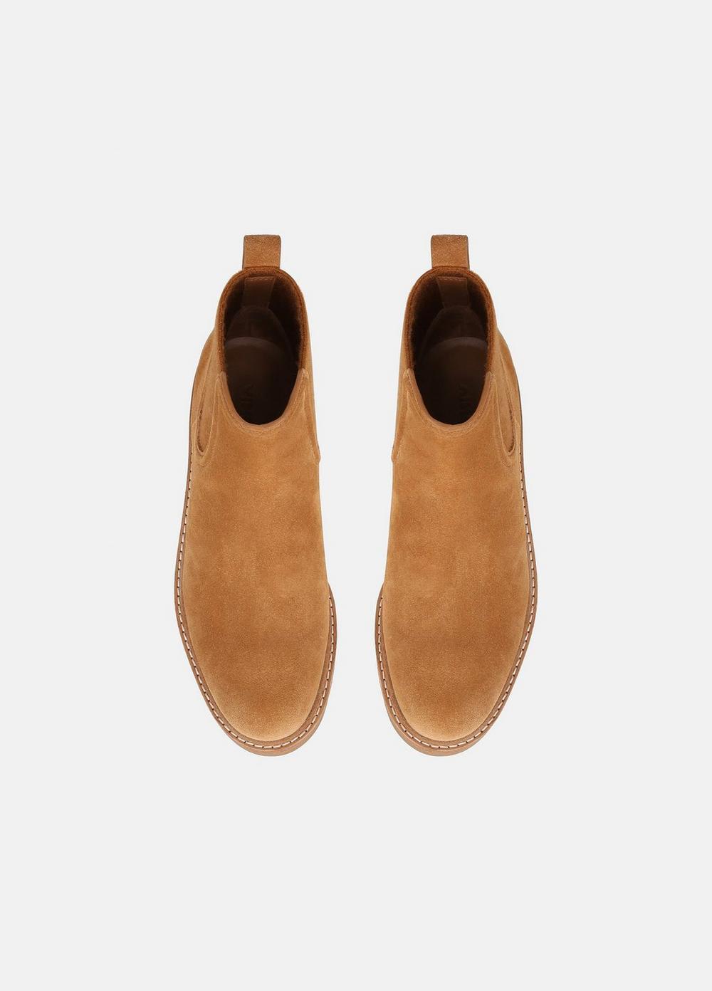Womens Rue Suede Lug Boot, Tan, Size 5.5 Vince Product Image