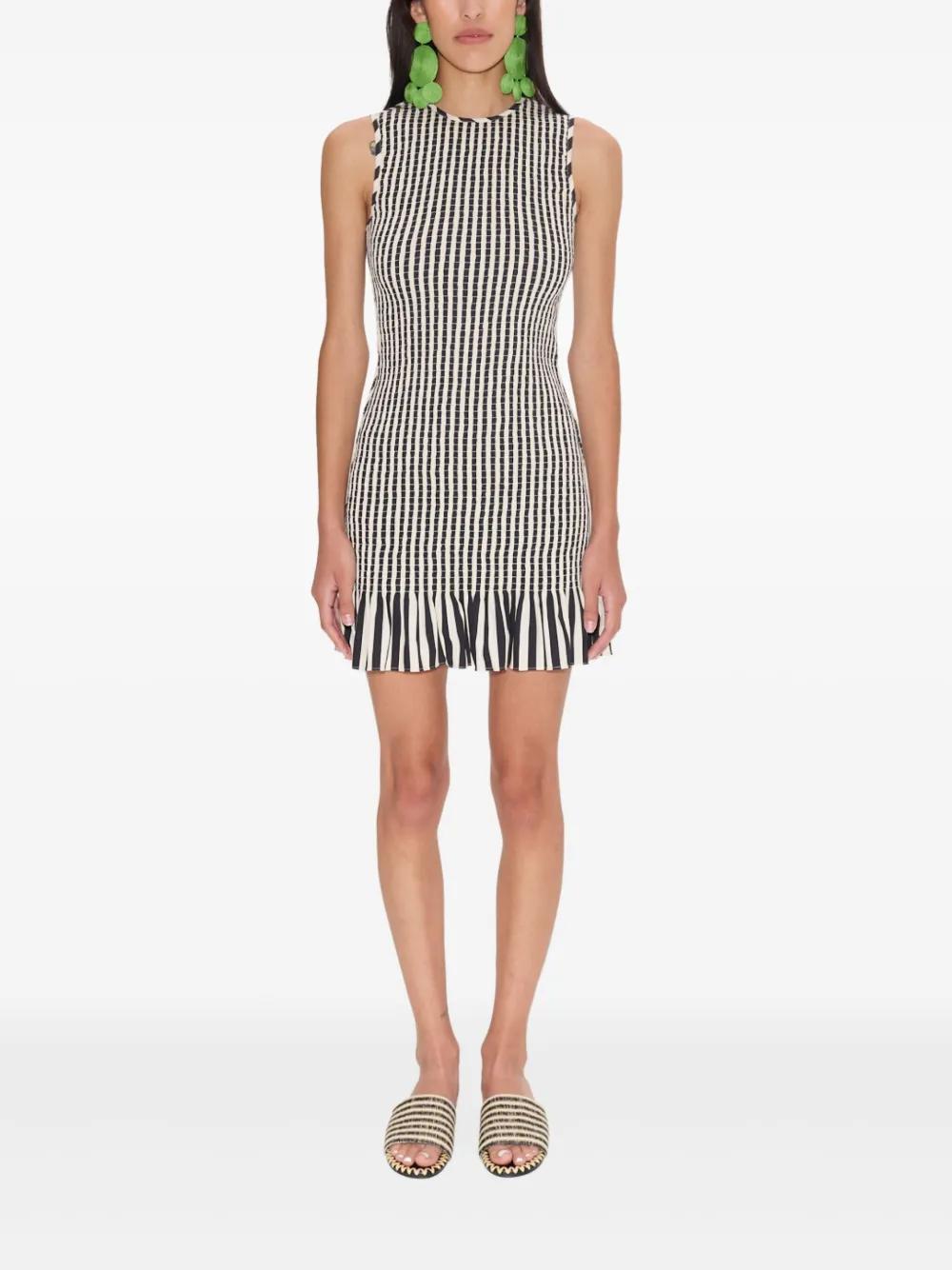 Belle smocked mini dress Product Image