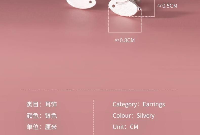 925 Sterling Silver Rabbit Stud Earring Product Image