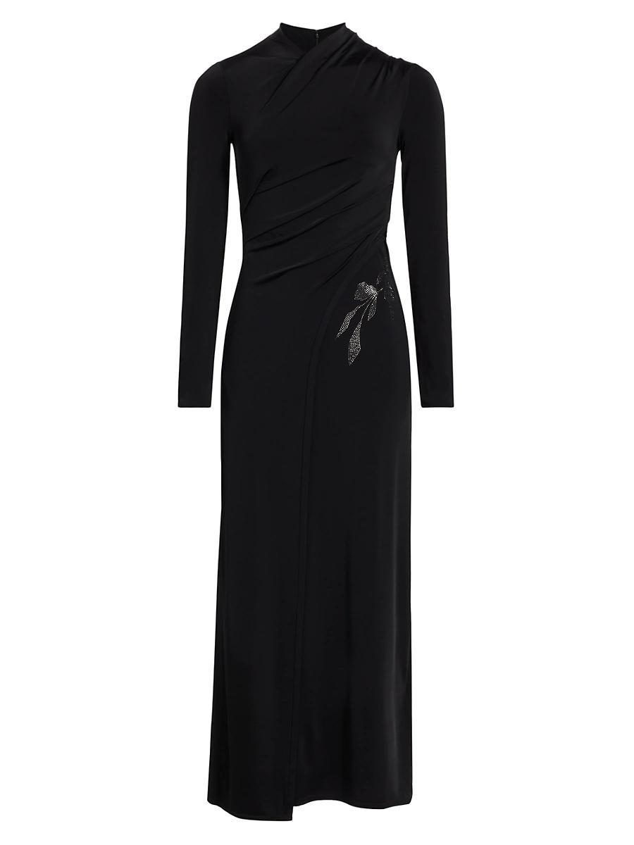 Womens Jersey Embellished Midi-Dress Product Image
