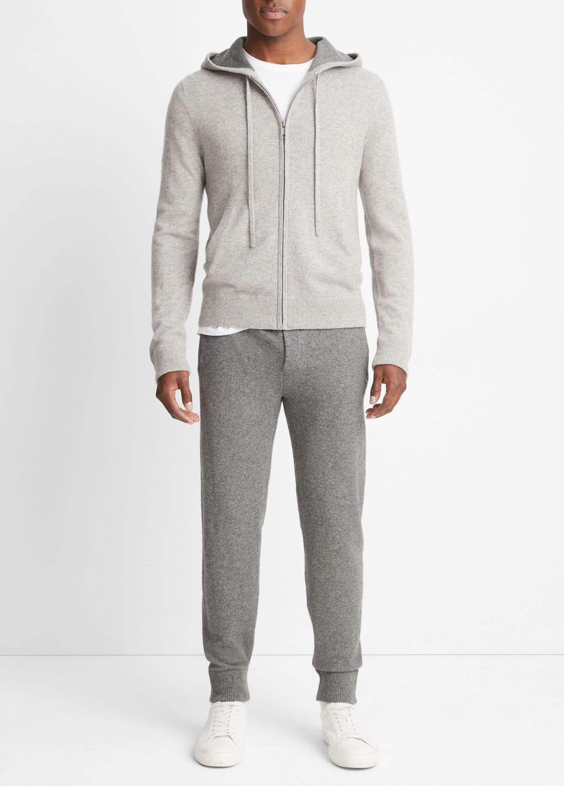 Cashmere Full Zip Hoodie Product Image