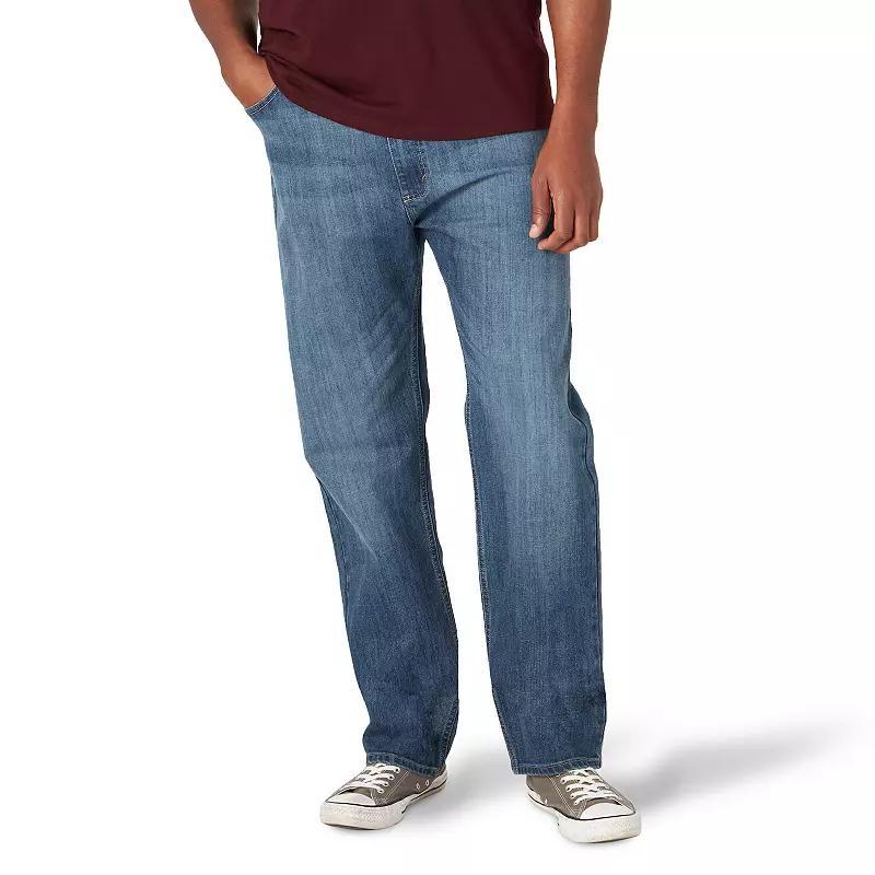 Men's Wrangler Regular-Fit Jeans, Size: 42 X 32, Silver Blue Product Image