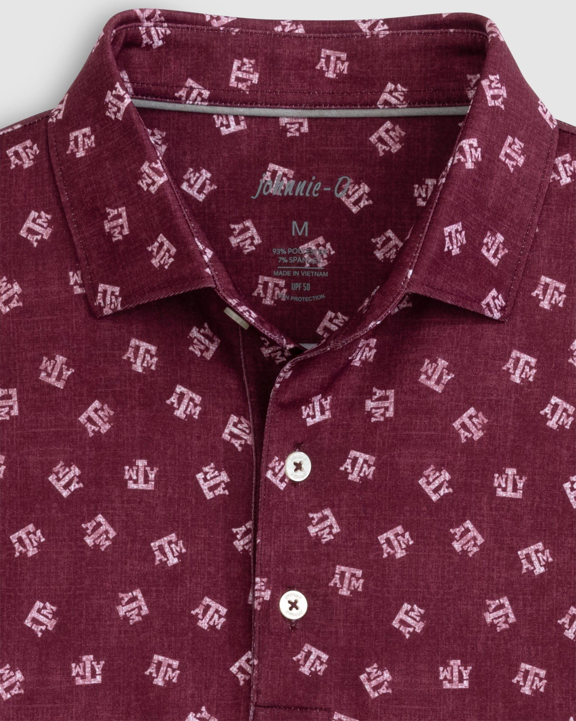 Texas A&M Stadium Exeter Printed Jersey Performance Polo Product Image