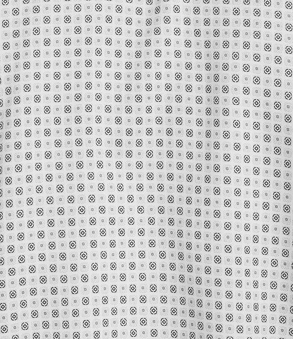 Daniel Cremieux Signature Label Non-Iron Oxford Medallion Print Long Sleeve Woven Shirt Product Image