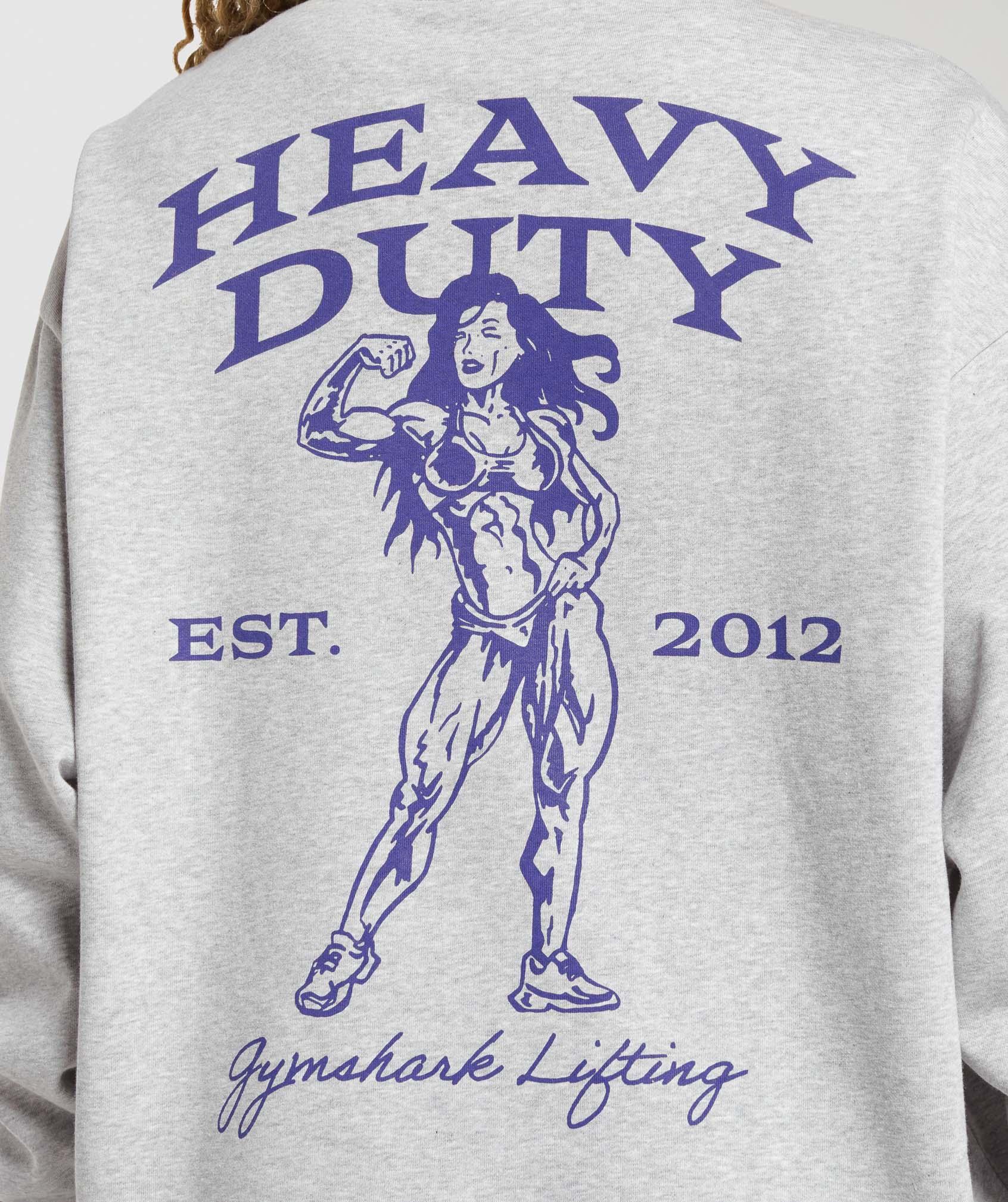 Heavy Duty Graphic Oversized Pullover Product Image