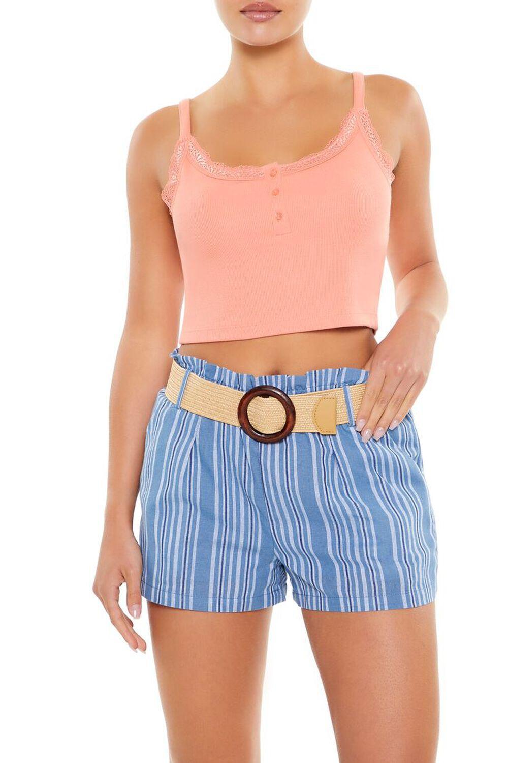 Striped Trouser Shorts | Forever 21 Product Image