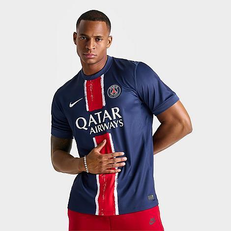 Men's Nike Navy Paris Saint-Germain 2024/25 Home Replica Jersey, Size: Medium, Psg Blue Product Image