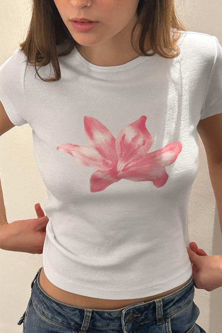 Flower T-shirt Product Image