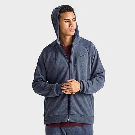 Nike Men's Primary Fleece Dri-FIT UV Full-Zip Performance Hoodie Product Image