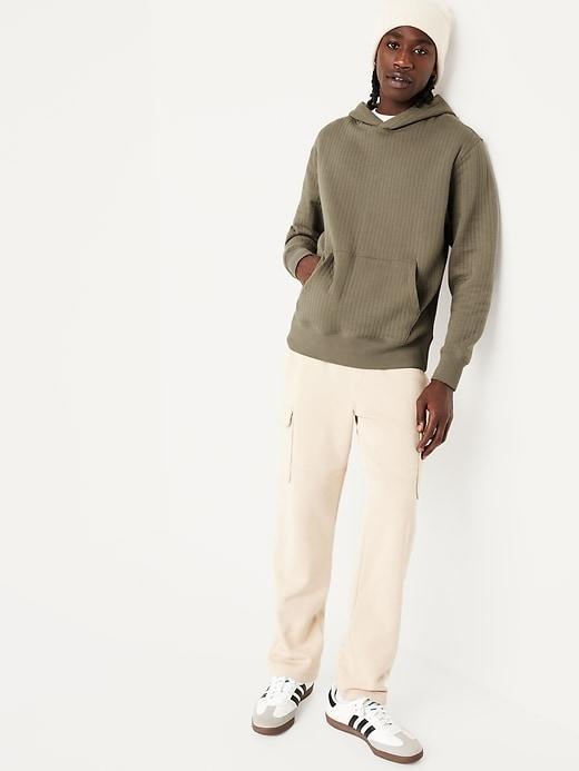 Essential Quilted Fleece Hoodie Product Image