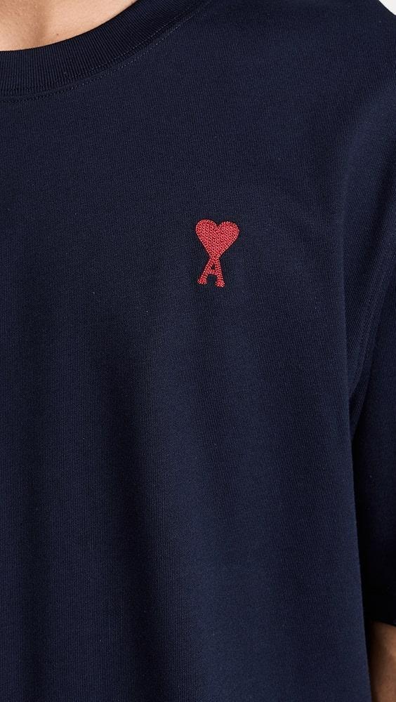AMI Red AMI De Coeur T-Shirt | Shopbop Product Image