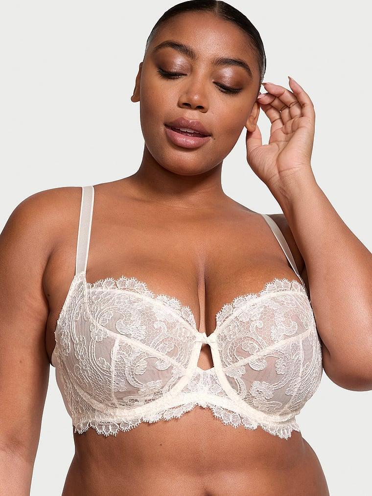 The Fabulous by Victoria's Secret Unlined Boho Floral Embroidery Full-Cup Bra Product Image