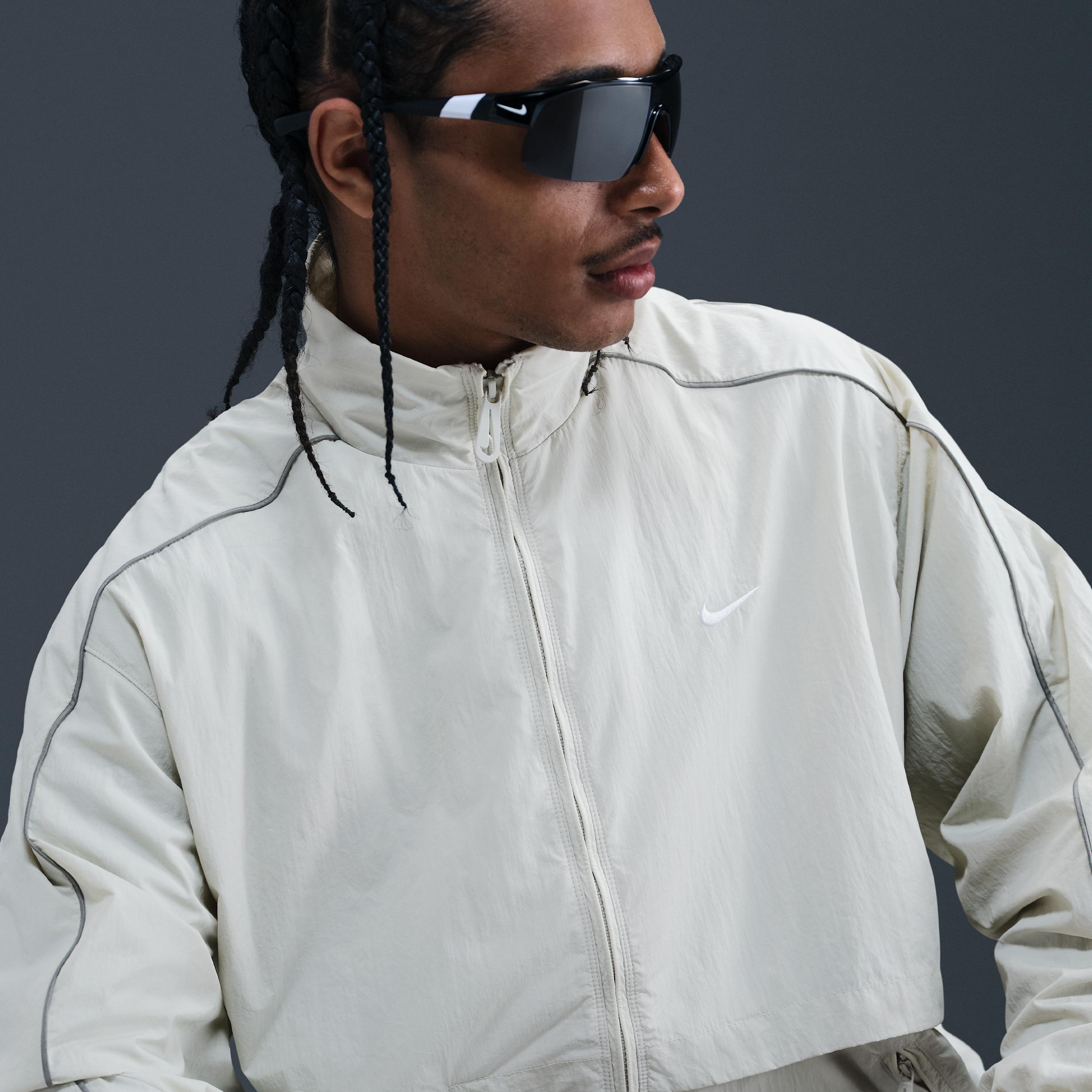 Men's Nike Sportswear Solo Swoosh Woven Track Jacket Product Image
