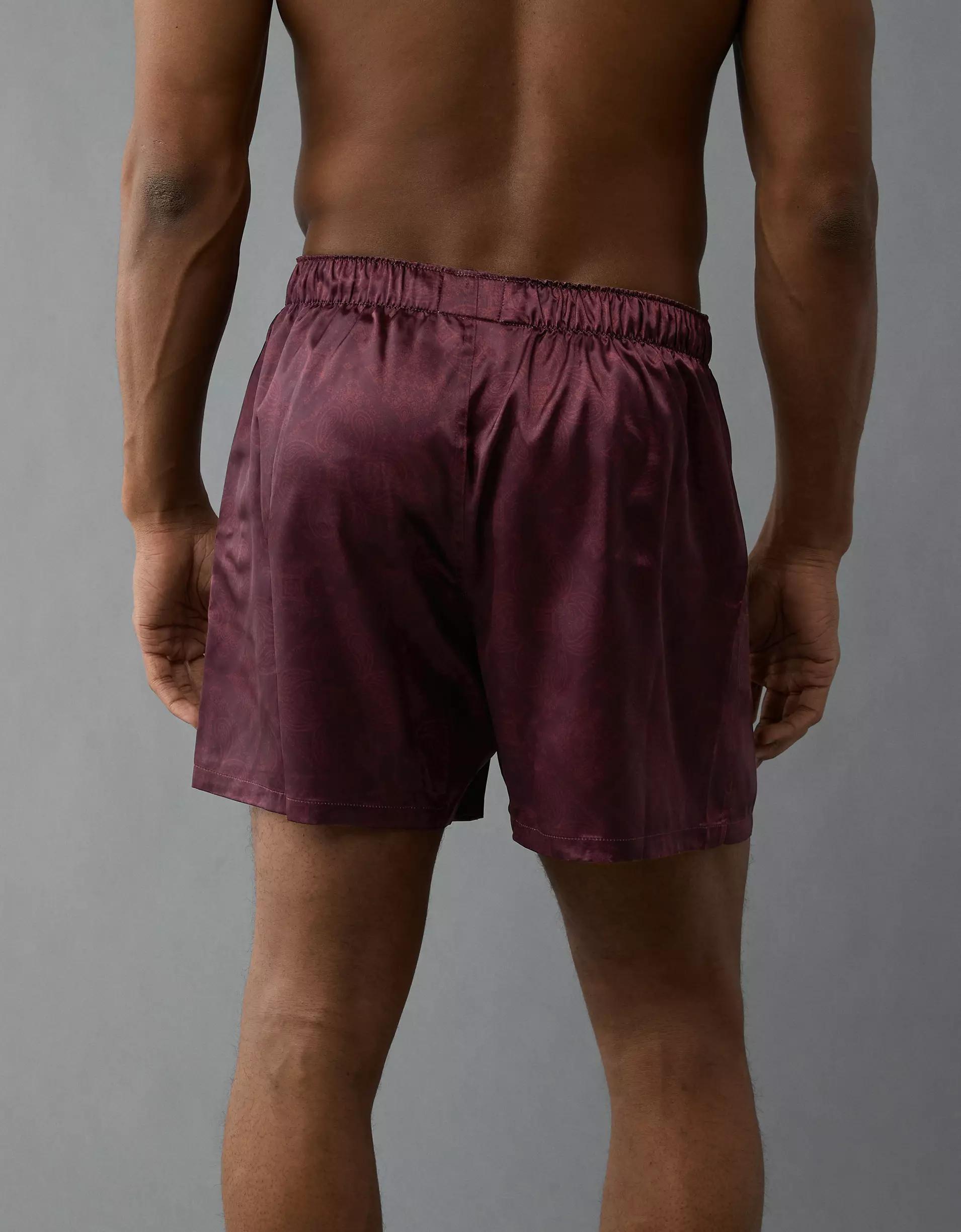 AEO Men's Bandana Satin Pocket Boxer Short Product Image