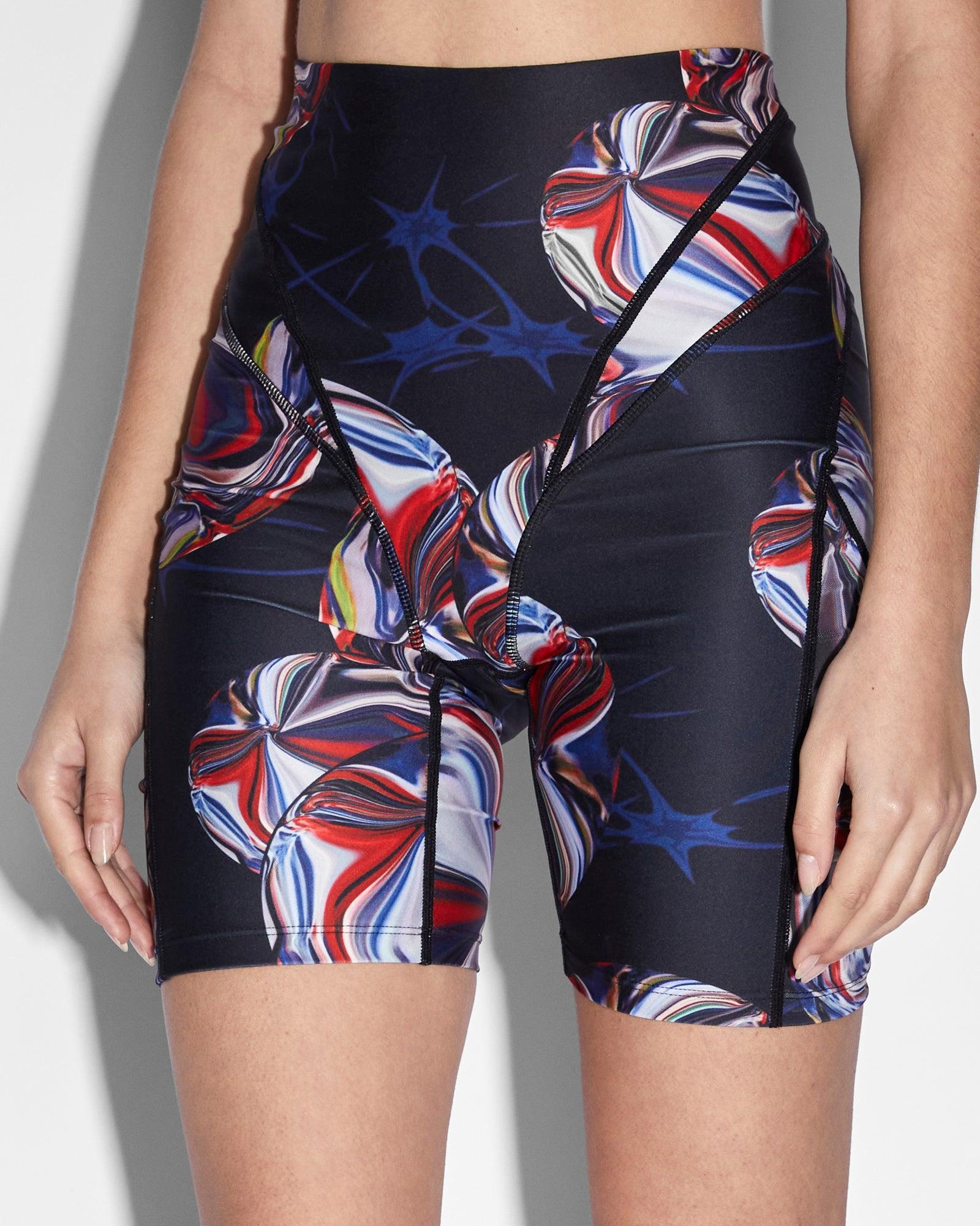 KSUBI X P.E NATION BIKE SHORT WARPED Female Product Image