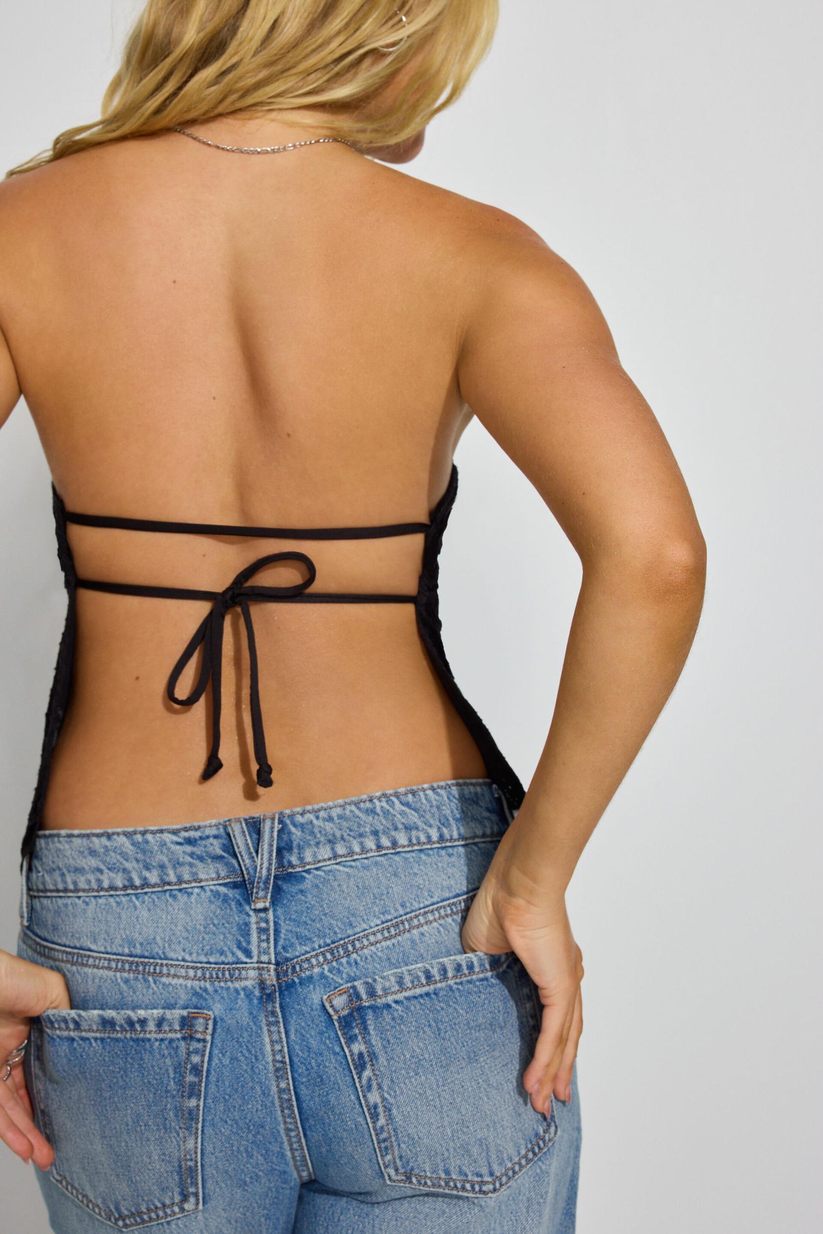 Asymmetric Tube Top Product Image