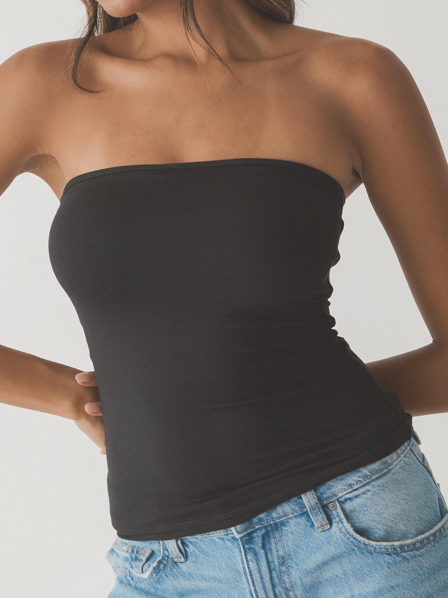 Solid Tube Top Brami (Full Length) Product Image