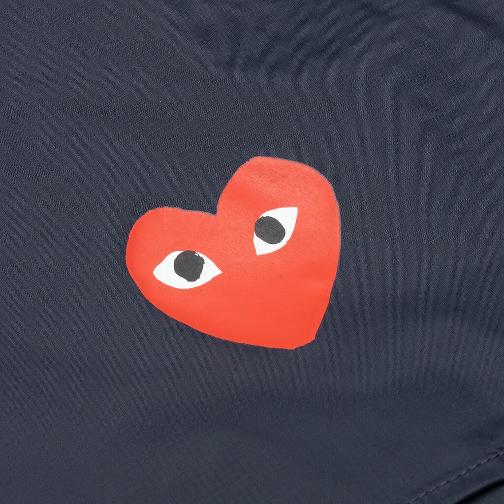 Comme Des Garcons PLAY x K-Way Le Vrai Zip Jacket - Navy Male Product Image