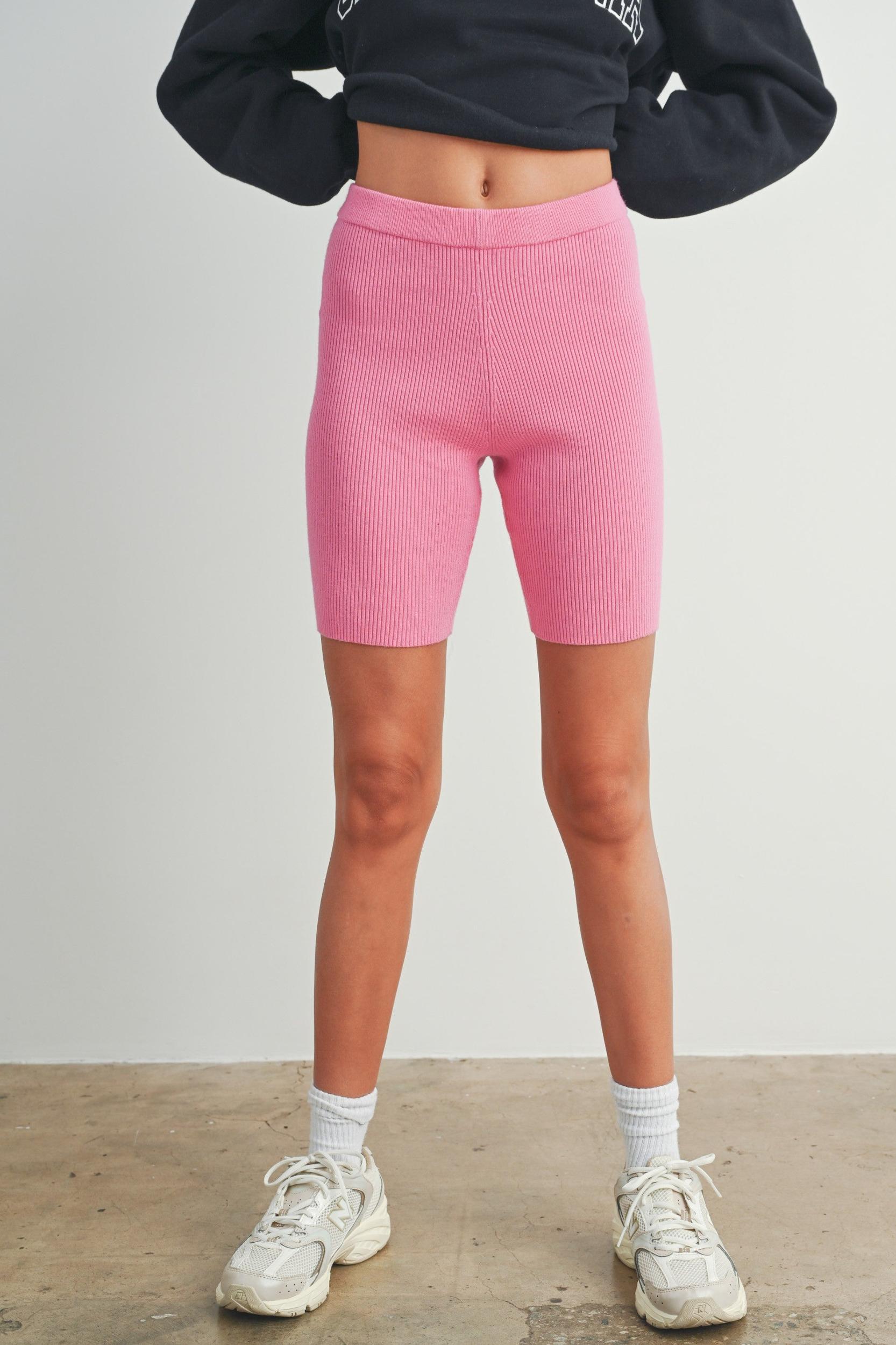 Knit Biker Shorts Product Image