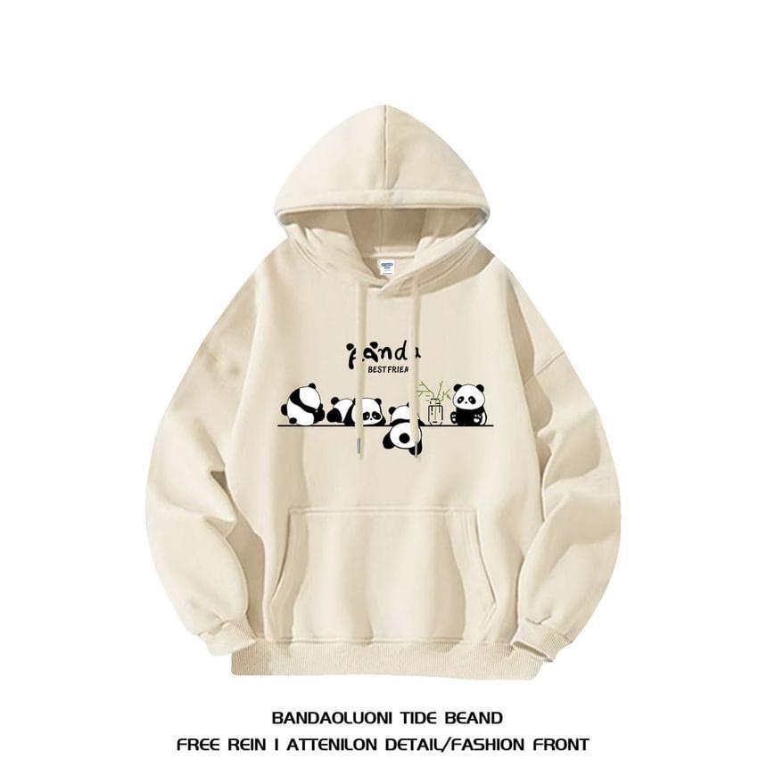 Couple Matching Cartoon Print Hoodie Product Image