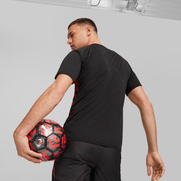 PUMA AC Milan Men's Prematch Jersey in For All Time Red/Black Product Image
