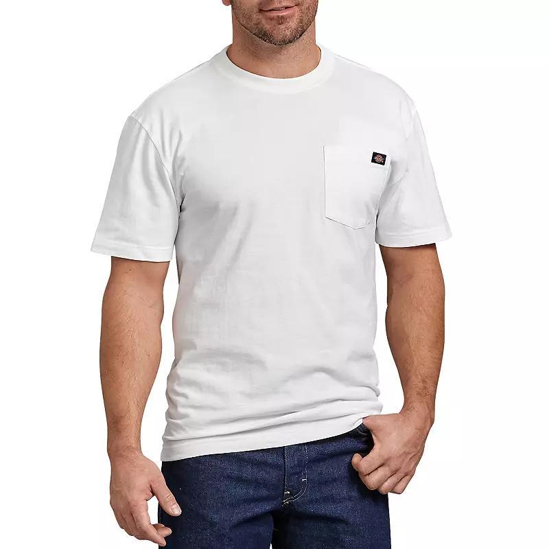 Men's Dickies Heavyweight Crewneck Tee, Size: Medium, White Product Image