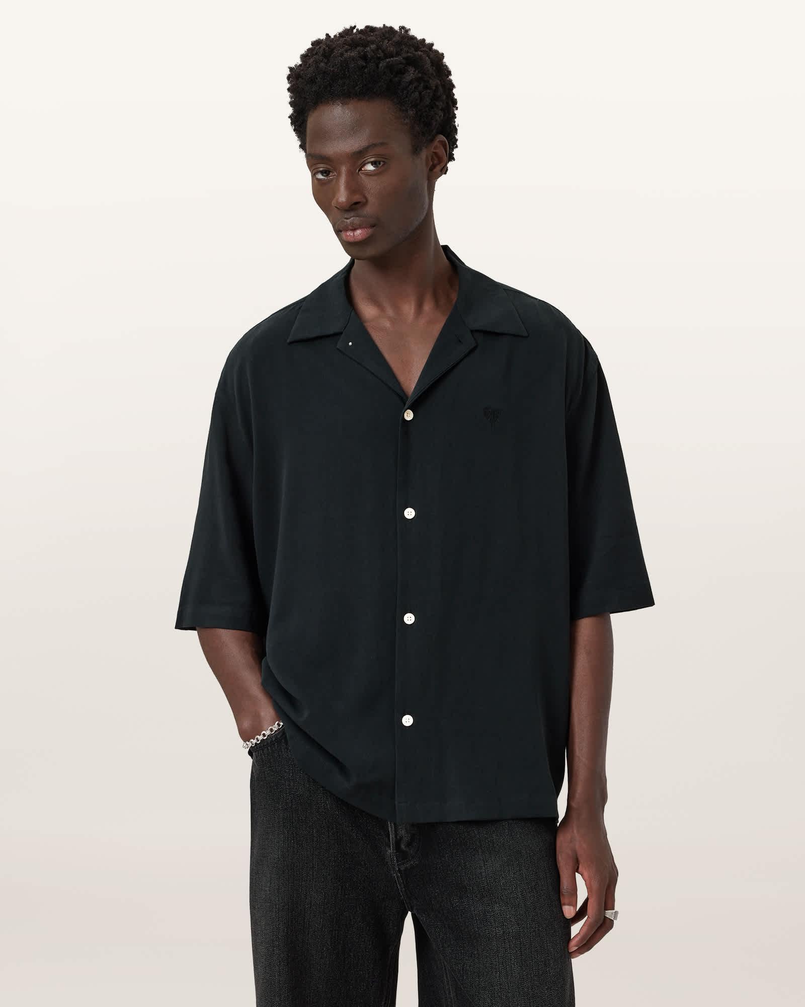 Rialto Oversized Short Sleeve Shirt Product Image
