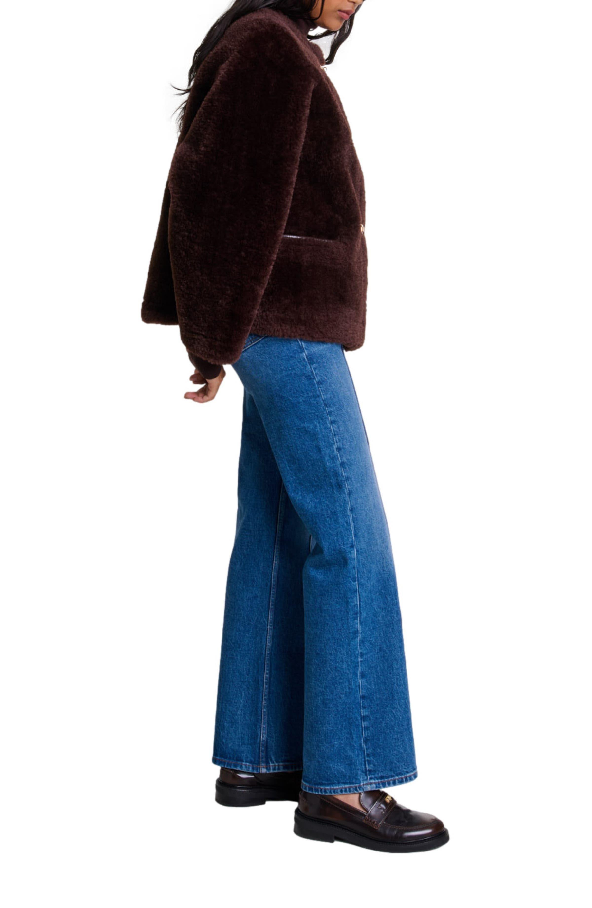 Short faux fur coat Product Image