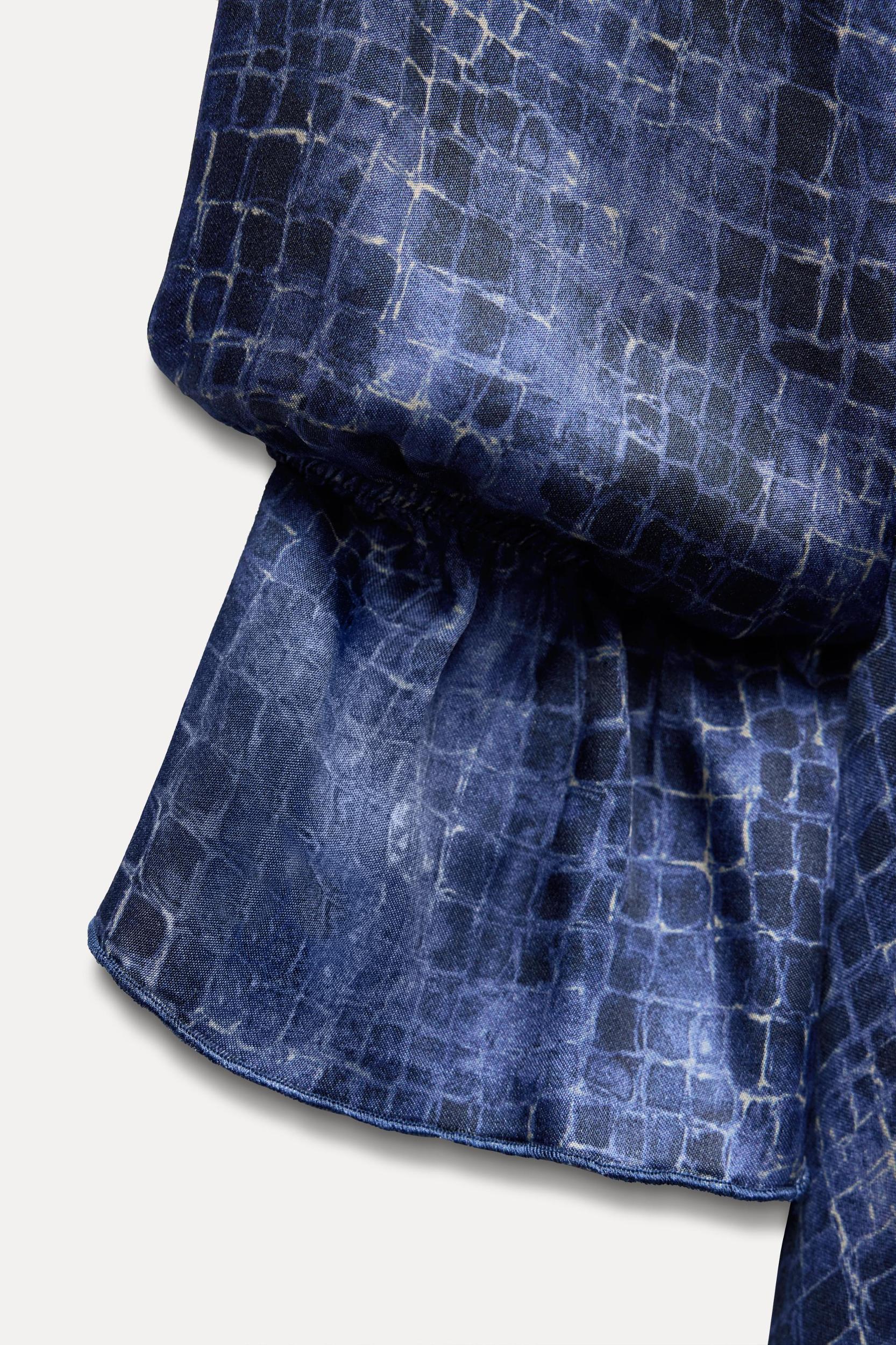 SHORT RUFFLE DRESS ZW COLLECTION Product Image