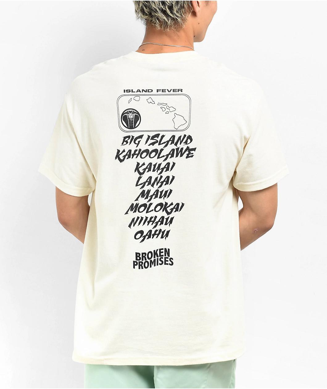 Broken Promises Island Fever Cream T-Shirt Product Image