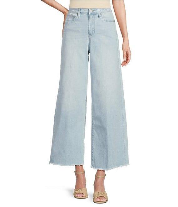 NYDJ Brodi Stretch Denim Wide Leg Ankle Jeans Product Image