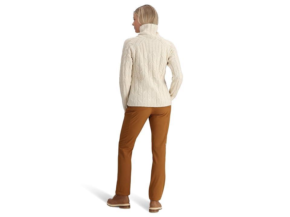 Royal Robbins Baylands Cable Turtleneck (Jet ) Women's Clothing Product Image