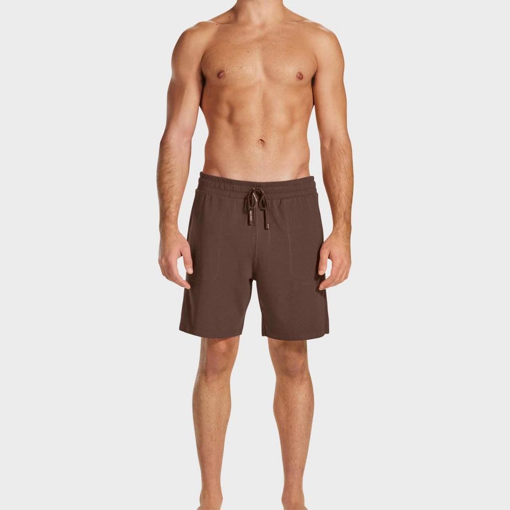 Pair of Thieves Men's Super Soft Lounge Pajama Shorts - Dark Brown M Product Image