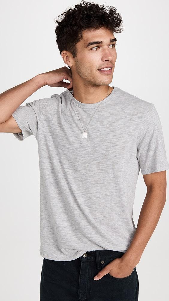 ATM Anthony Thomas Melillo Slub Short Sleeve Crew Neck | Shopbop Product Image