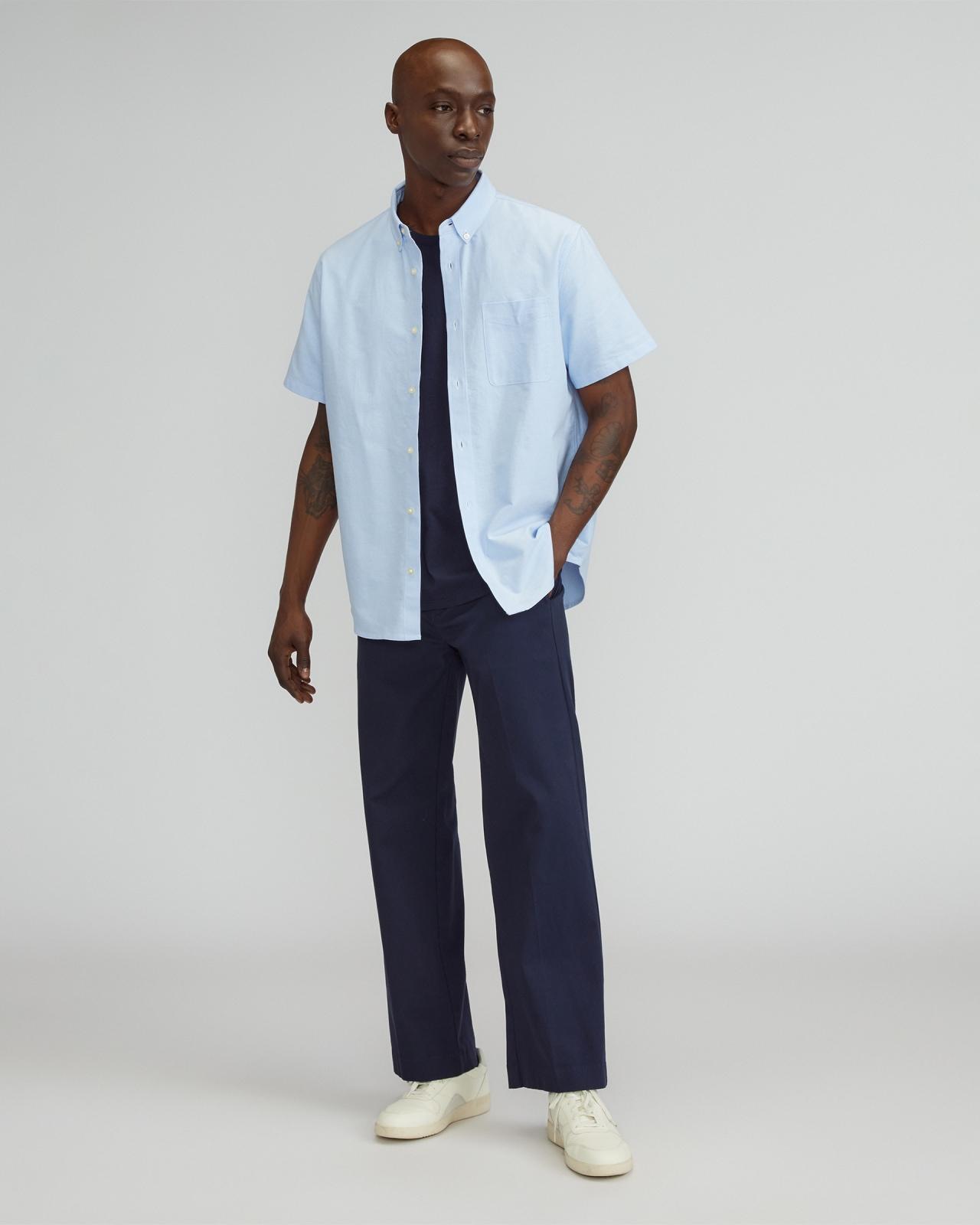 The Organic Short Sleeve Oxford Shirt Product Image