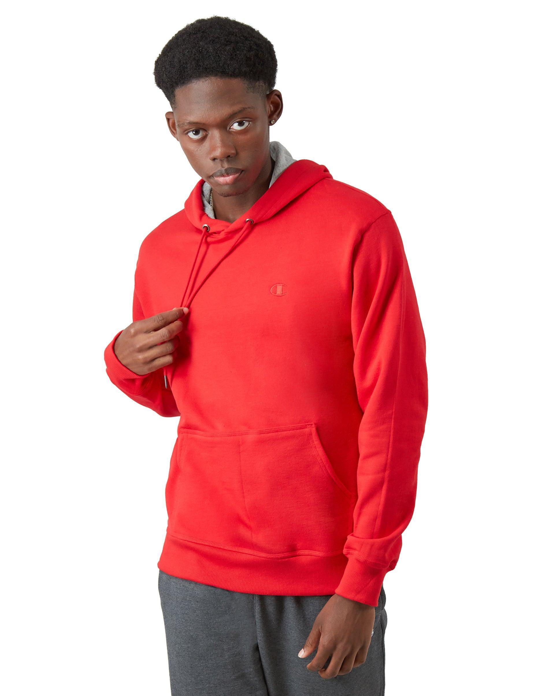 Mens Champion Powerblend Fleece Hoodie Product Image