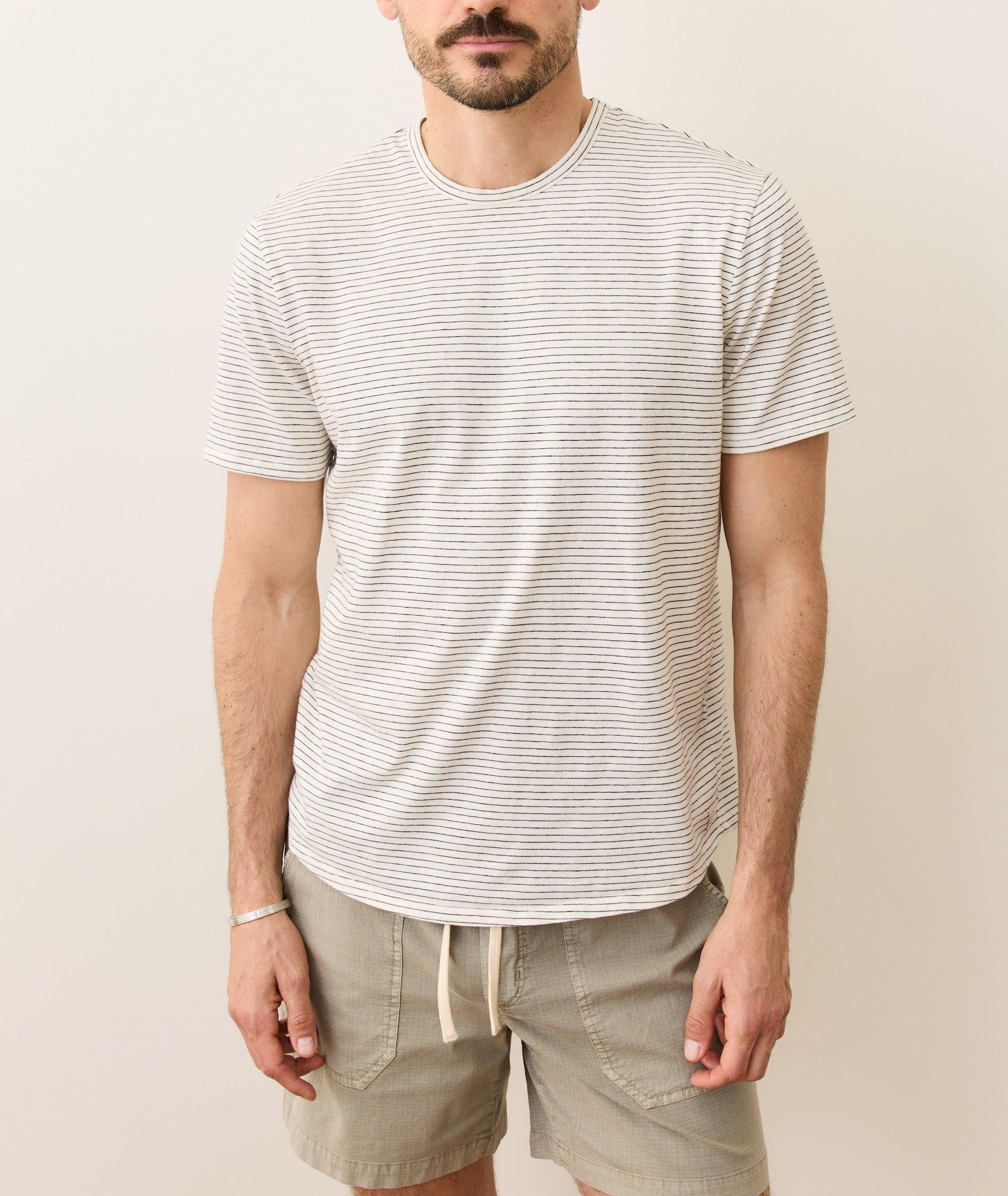 Saddle Hem Crew Tee Product Image