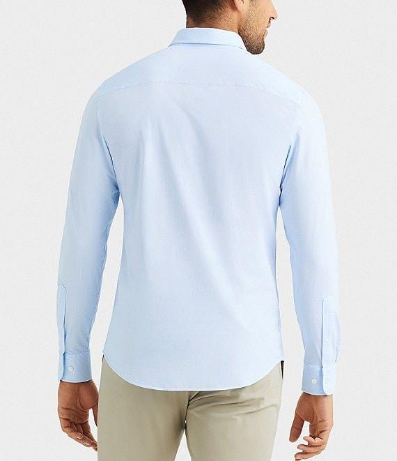 Rhone Commuter Stripe Performance Stretch Long Sleeve Woven Shirt Product Image