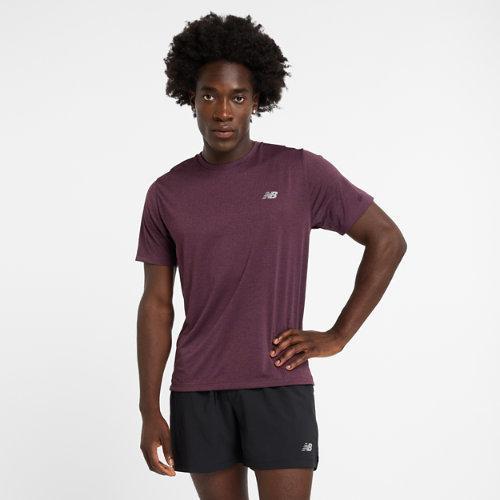 New Balance New Balance Men's Athletics T-Shirt (Neo Flame Heather) Men's Clothing Product Image
