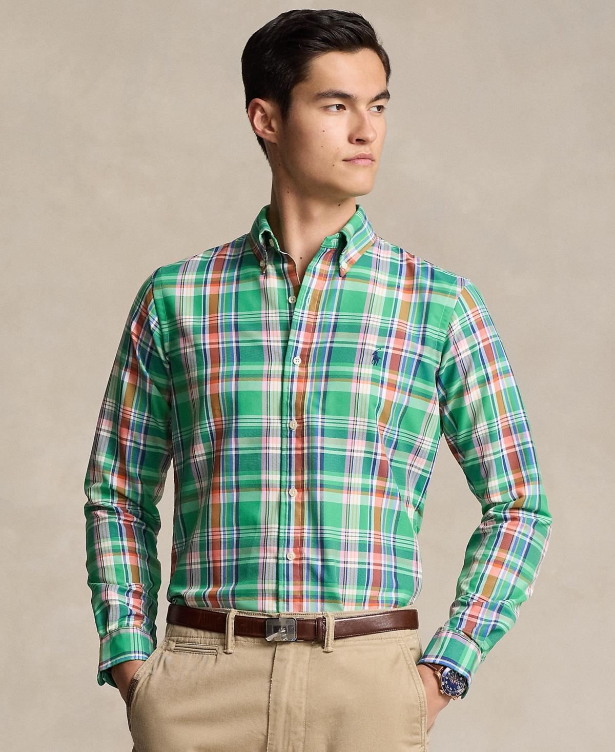 Polo Ralph Lauren Classic Fit Performance Stretch Oxford Long Sleeve Woven Shirt Product Image