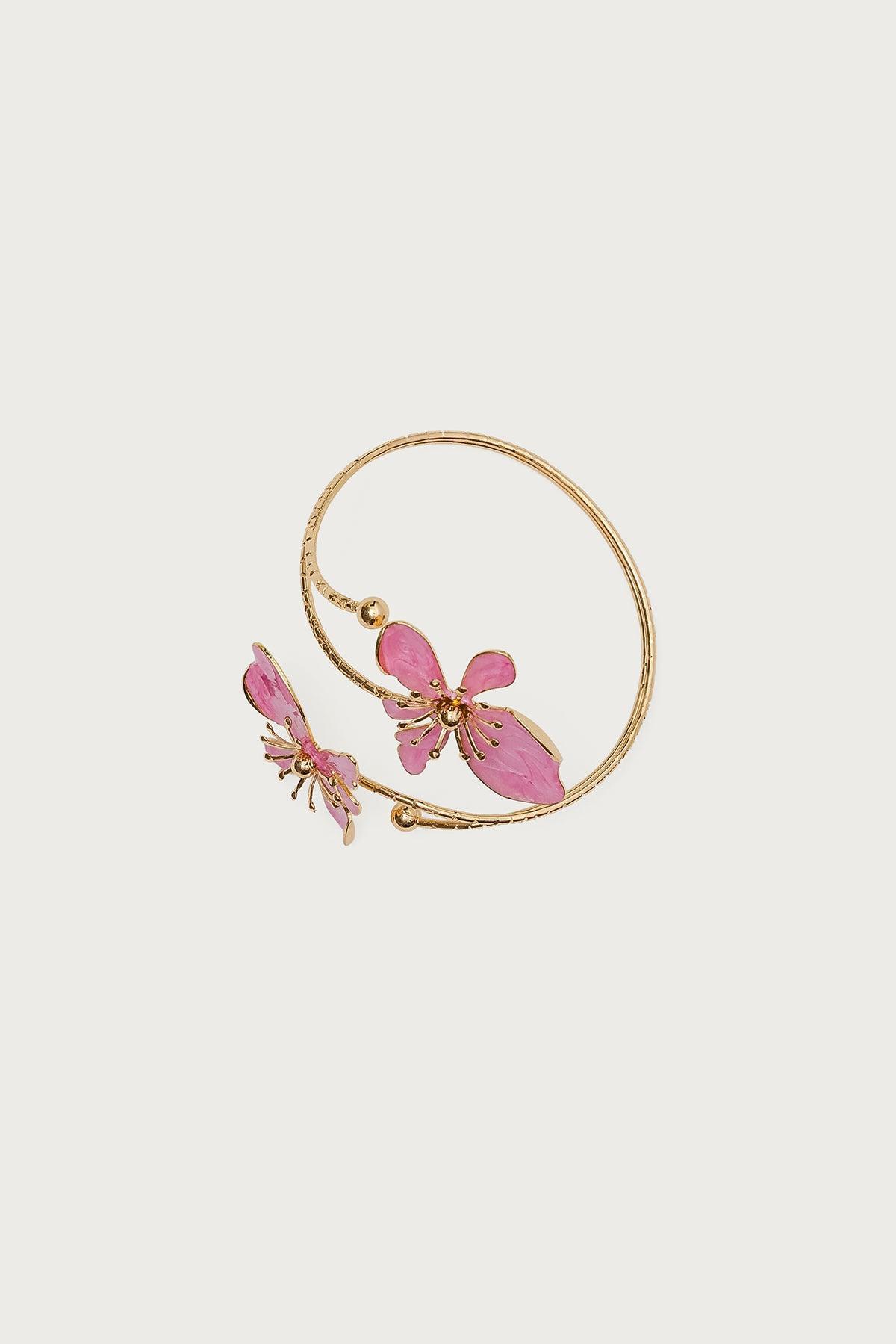 Blush Flower Cuff Bracelet Product Image