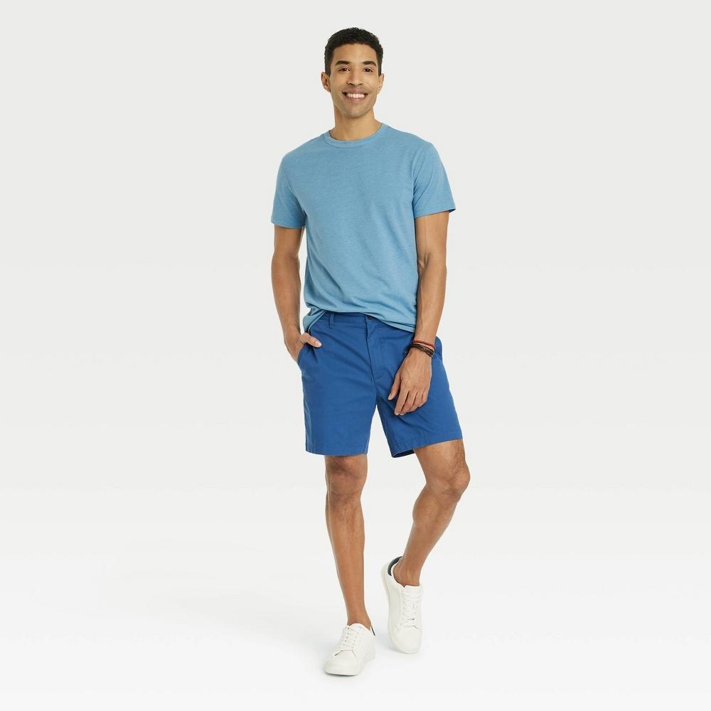 Men's Every Wear Short Sleeve T-Shirt - Goodfellow & Co™ Blue M Product Image