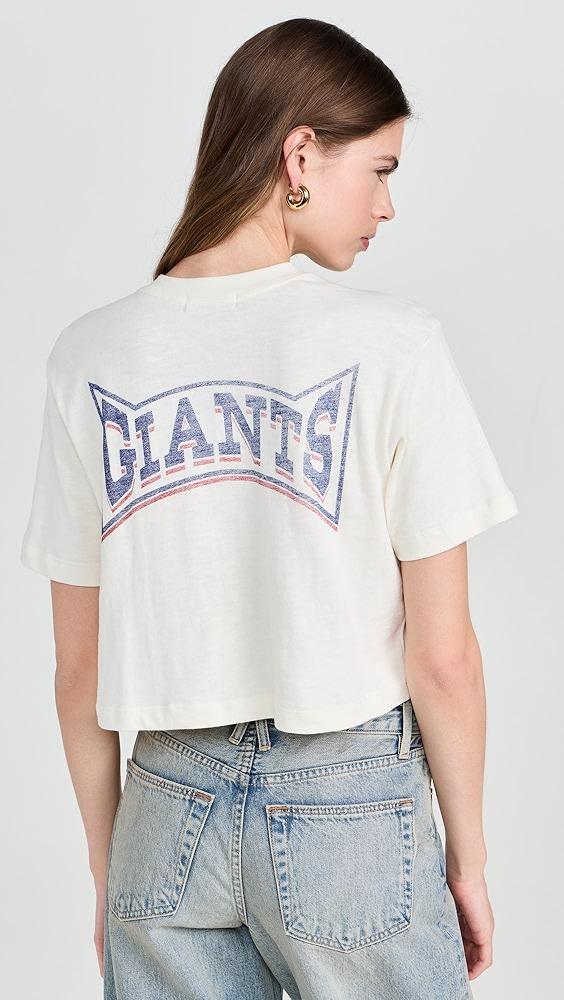 Junk Food Giants Mock Neck Crop Tee | Shopbop Product Image