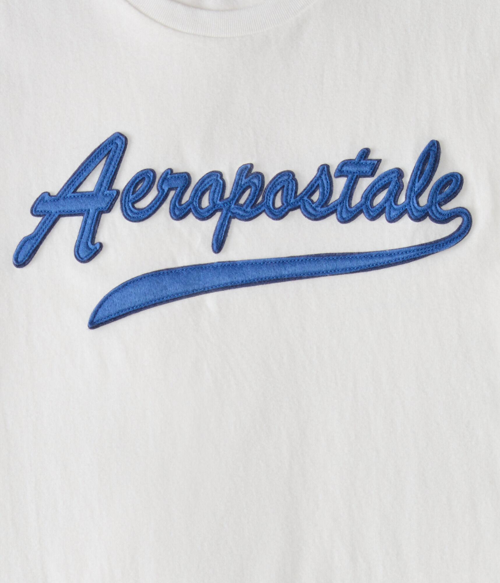 Aeropostale Script Logo Appliqué Graphic Tee Product Image