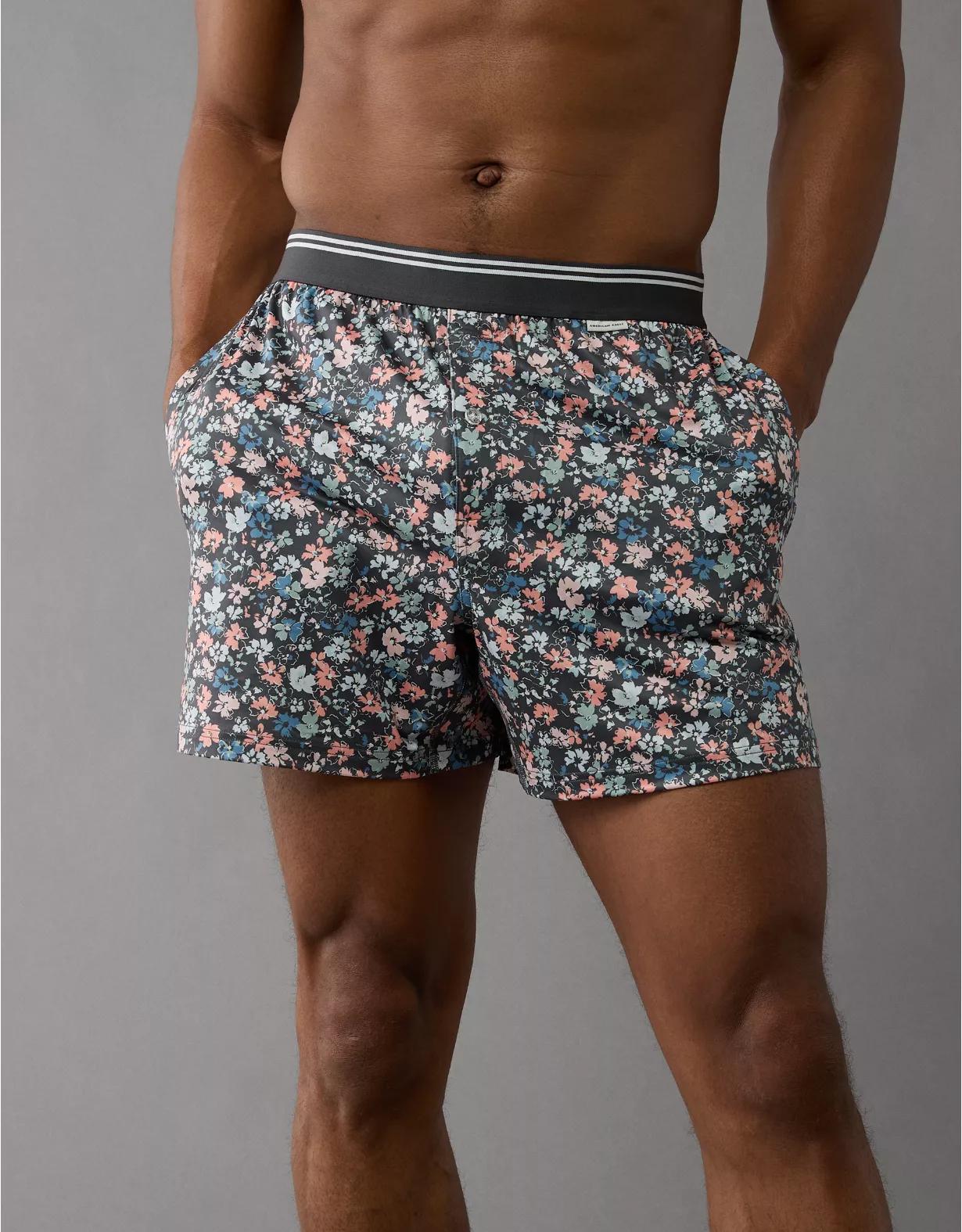 AEO Men's Peaches Ultra Soft Pocket Boxer Short Product Image